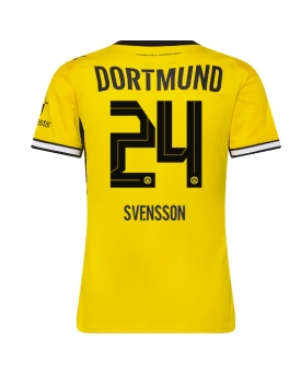 Borussia Dortmund Daniel Svensson #24 Maglia Gara Casa Repliche 2026-27 Donna Maniche Corte Borussia Dortmund Daniel Svensson #24 Maglia Gara Casa Repliche 2026-27 Donna Maniche Corte